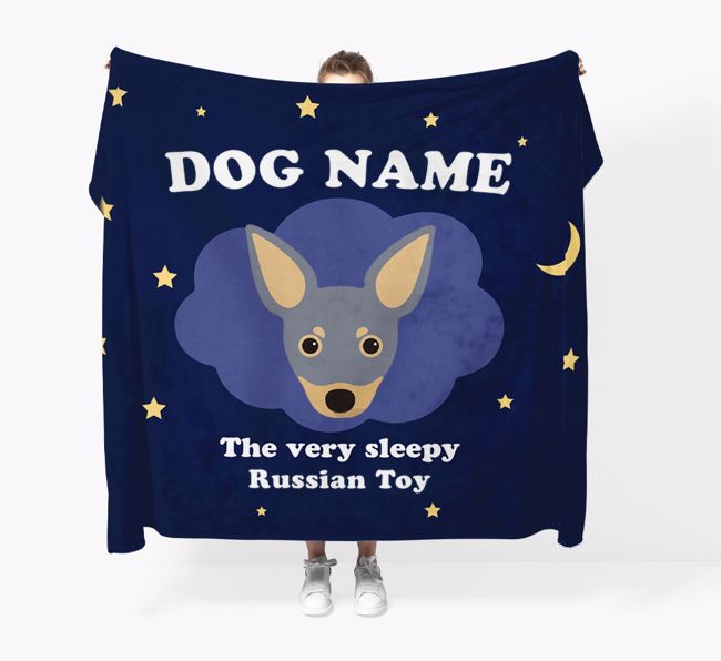 'The Very Sleepy...' - Personalised {breedFullName} Blanket